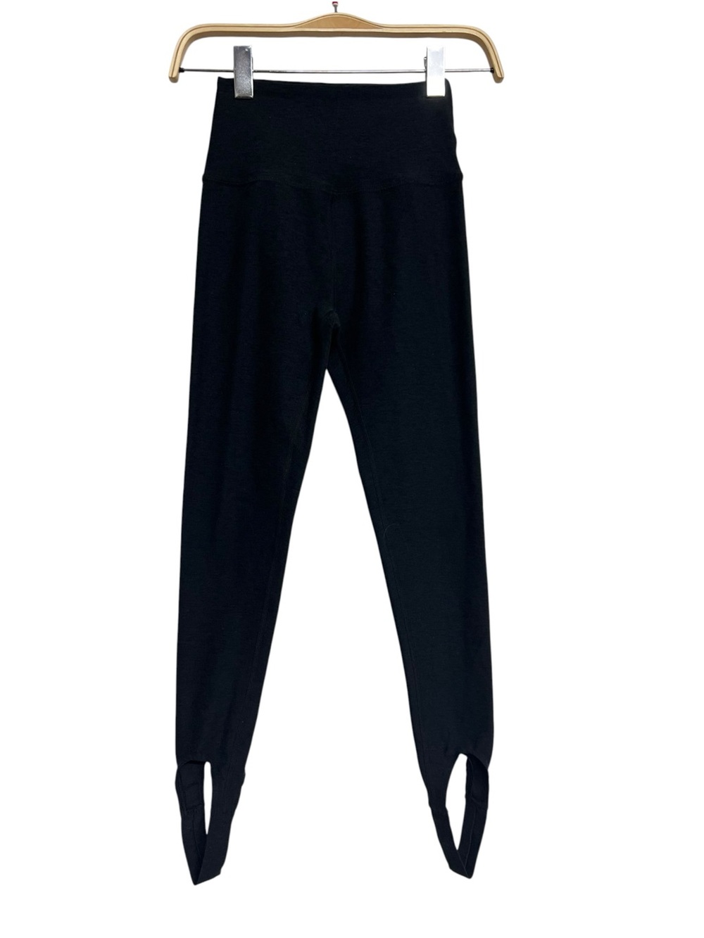 Beyond Yoga Spacedye Stirrup High Waisted Black Leggings Active Yoga Workout
